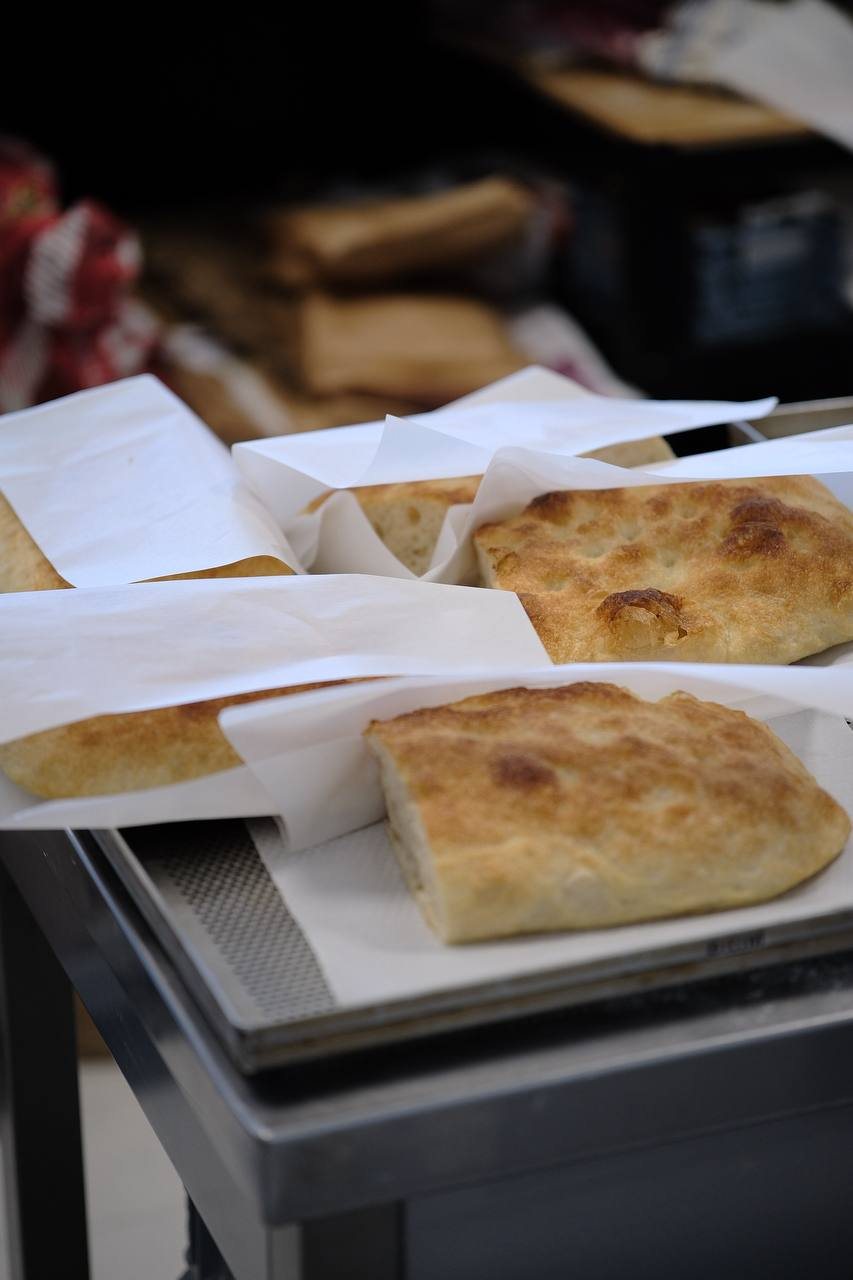 focaccia for lunch